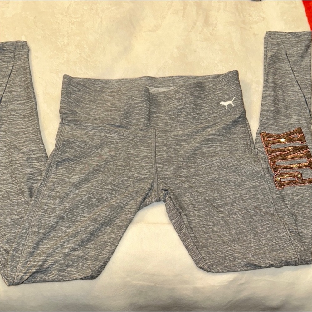 Victoria's Secret PINK Gray Leggings